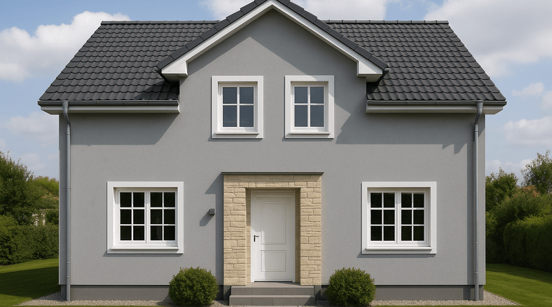 białe okna jaka elewacja