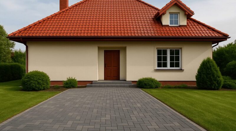 jaka kostka brukowa do czerwonego dachu