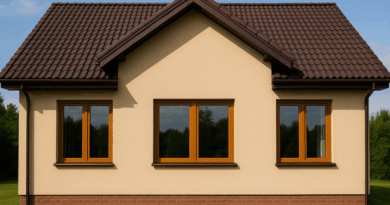jaki kolor okien do brązowego dachu
