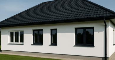 jaki kolor okien do czarnego dachu