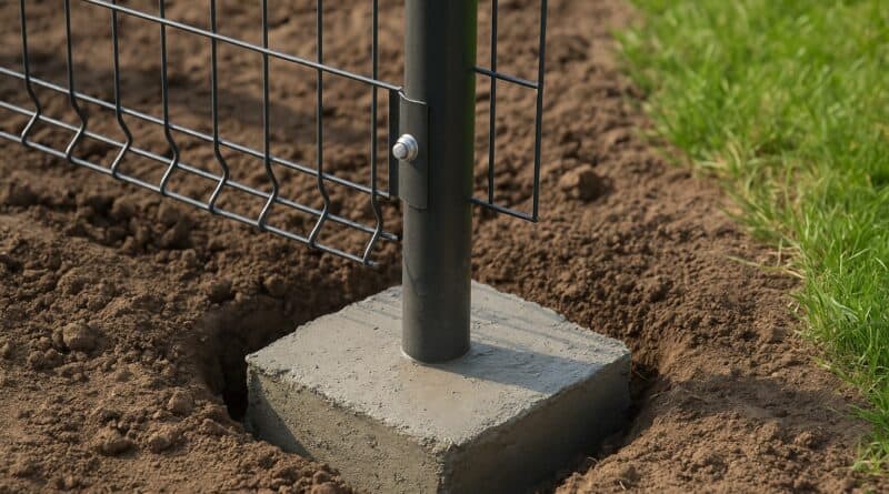 Jaki beton do słupków ogrodzeniowych?