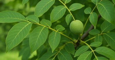 czy liście orzecha włoskiego są trujące