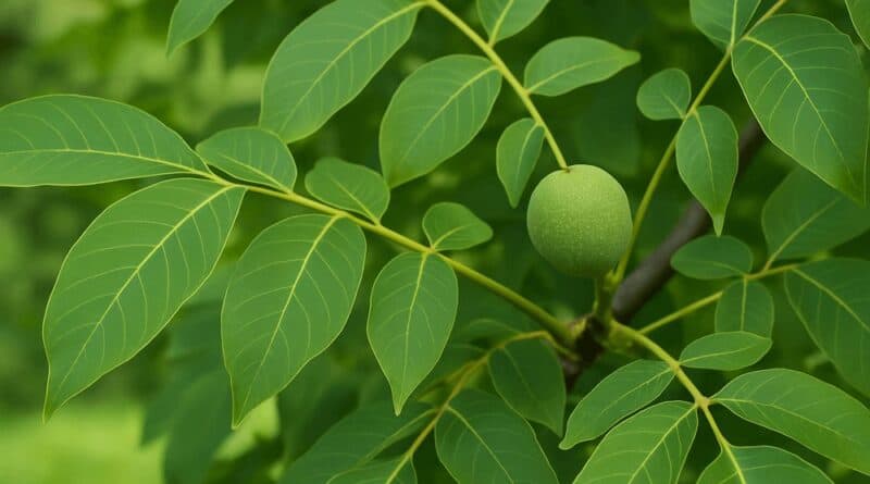 czy liście orzecha włoskiego są trujące