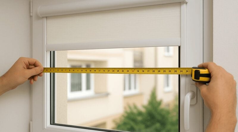 jak dobrać rozmiar rolety do okna