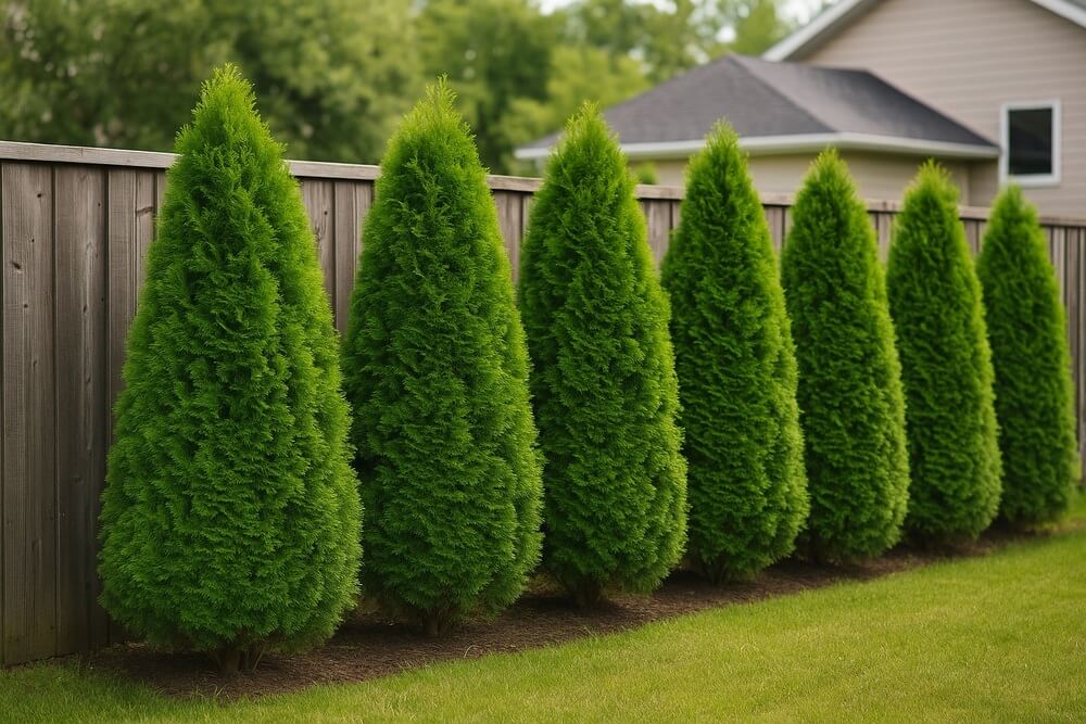 jak wysoko rosną tuje