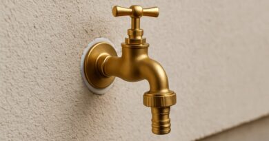 jak zrobić kran na zewnątrz domu