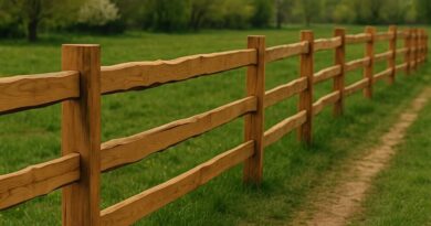jakie drewno na ogrodzenie w stylu ranczo