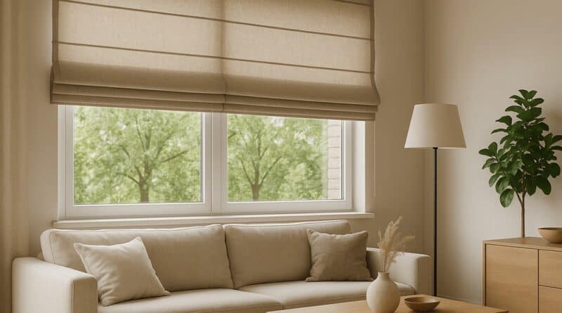 jakie rolety do salonu