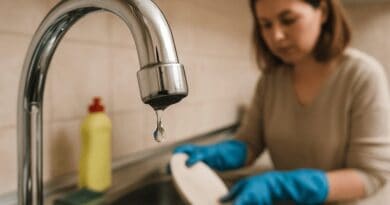 średnie miesięczne zużycie wody na osobę