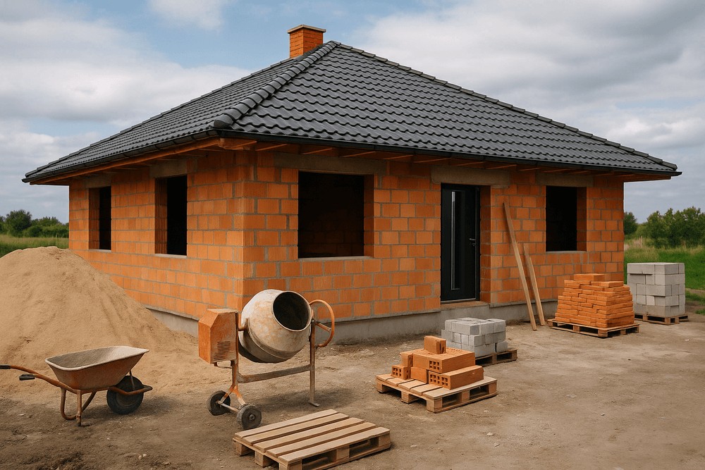 koszty budowy domu 50m2