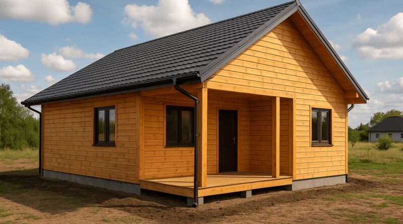 koszt budowy domu drewnianego 80m2