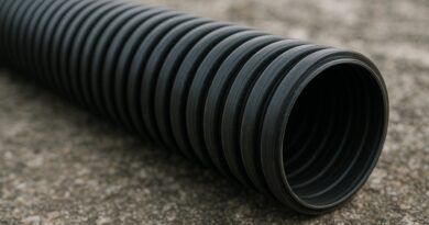 studnia chłonna z rury karbowanej