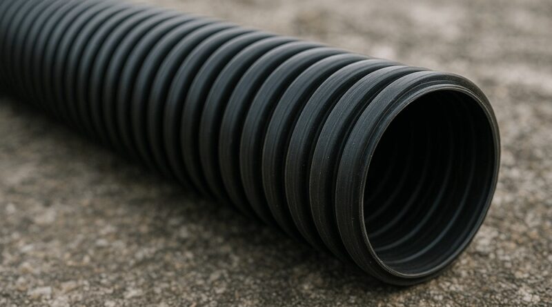 studnia chłonna z rury karbowanej